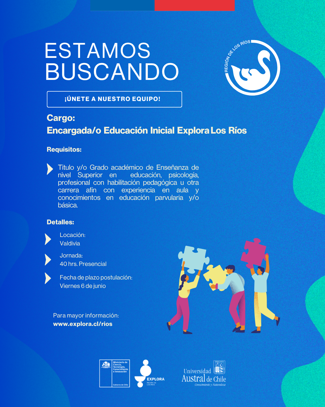 Postulación para Encargada/o de Educación Inicial
