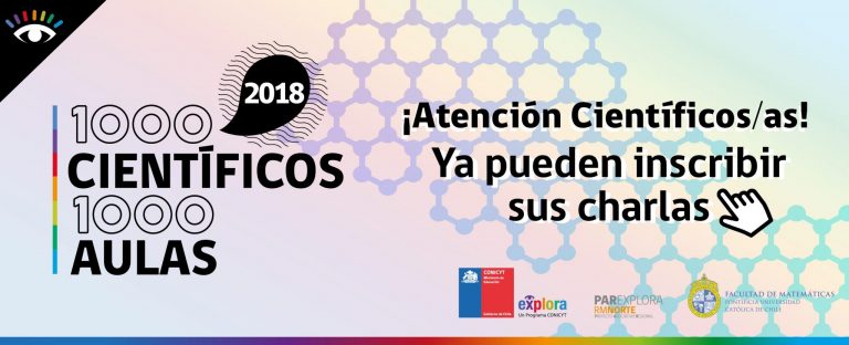 Científic@s ya pueden inscribir sus charlas para colegio