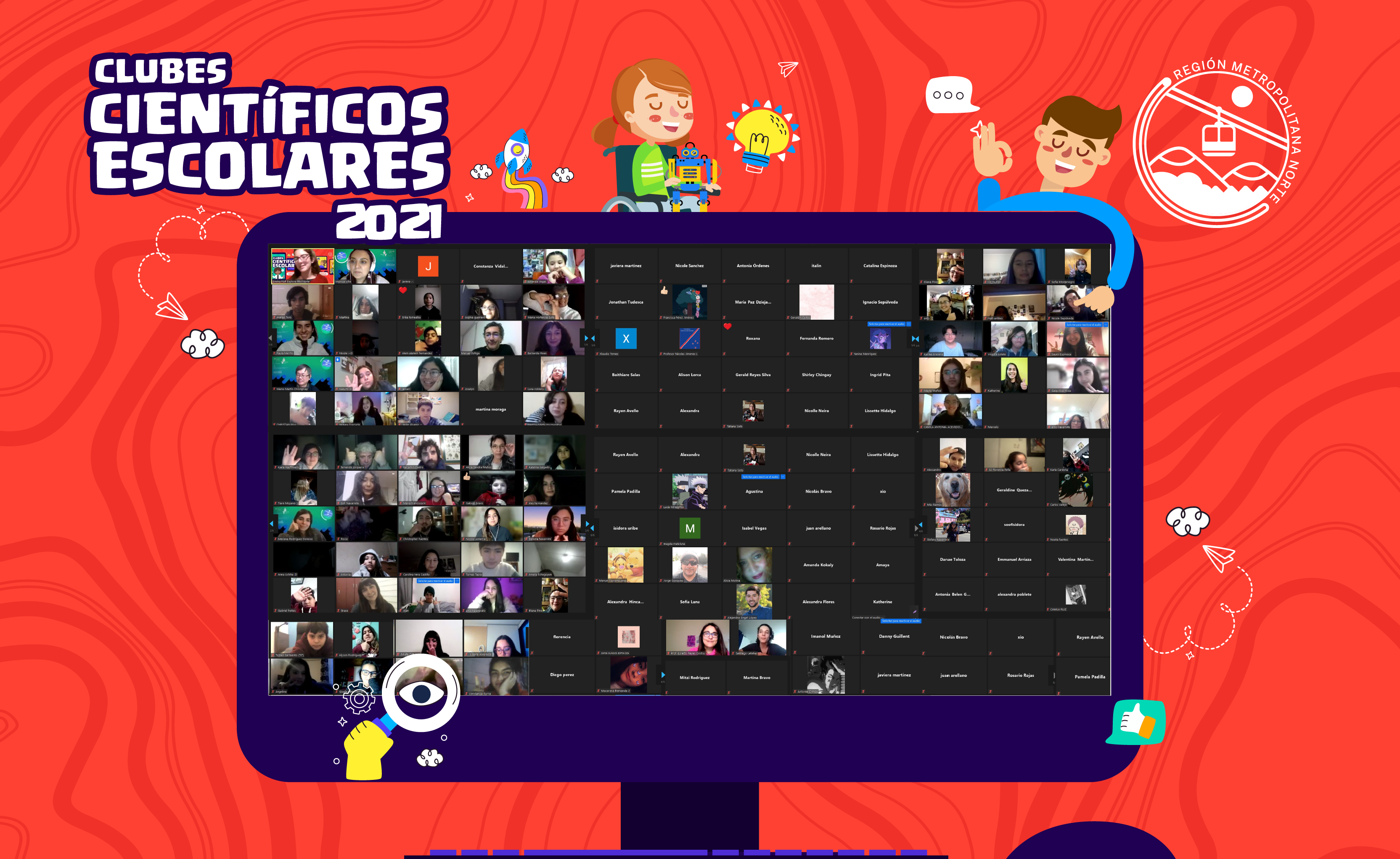 Más de 300 niños, niñas y adolescentes forman parte de los Clubes Científicos Escolares 2021