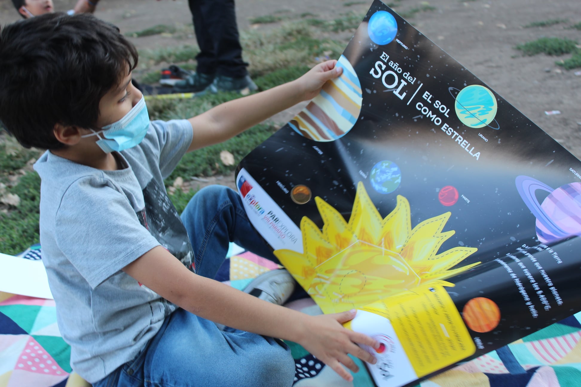 Toda la familia celebró el Día de la astronomía 2022 con Explora RM Norte