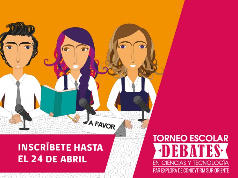Te invitamos a ser protagonista: Participa en el VI Torneo Interescolar de Debates en Ciencias y Tecnologías.