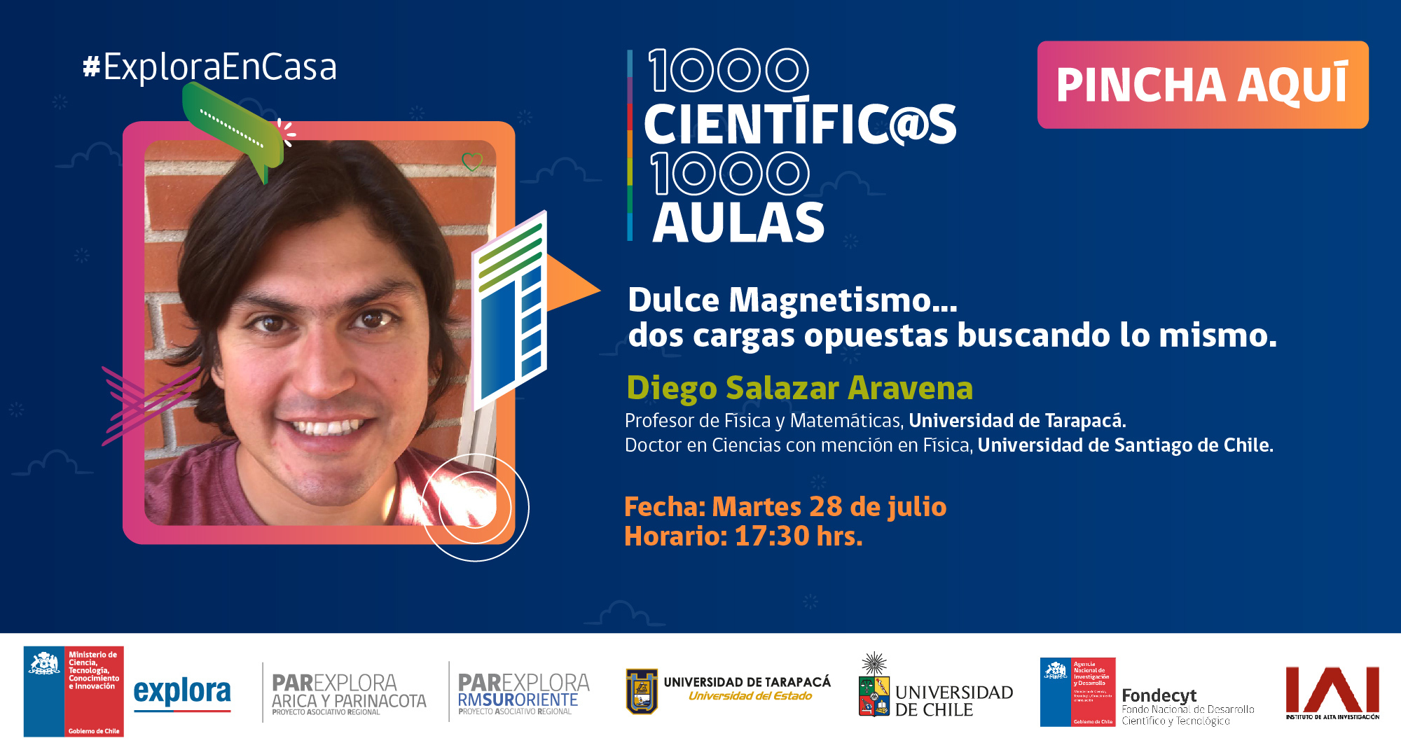 PAR Explora RM Sur Oriente celebra alianza con el PAR Explora Arica y Parinacota para la iniciativa 1000 Científic@s 1000 Aulas