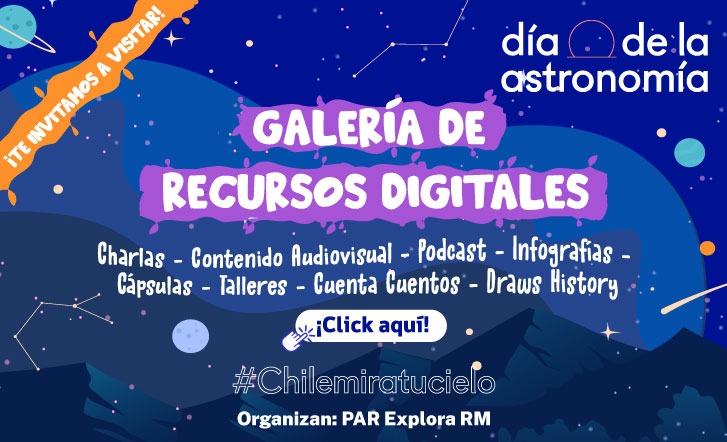 Semana de la Astronomía: Conoce nuestra entretenida galería de recursos