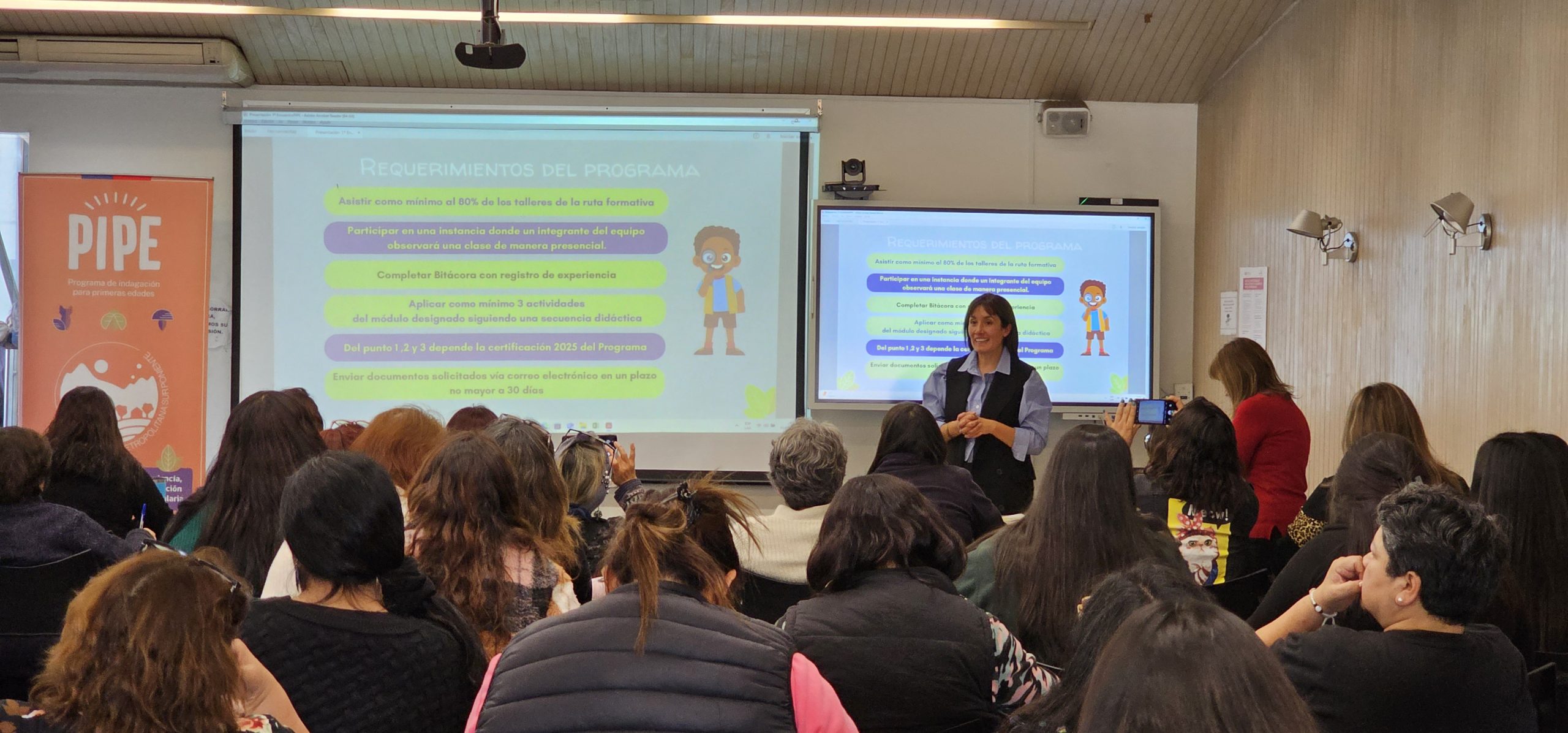 ¡Despegamos con Ciencia! Primera jornada PIPE e IIE reunió a la comunidad educativa