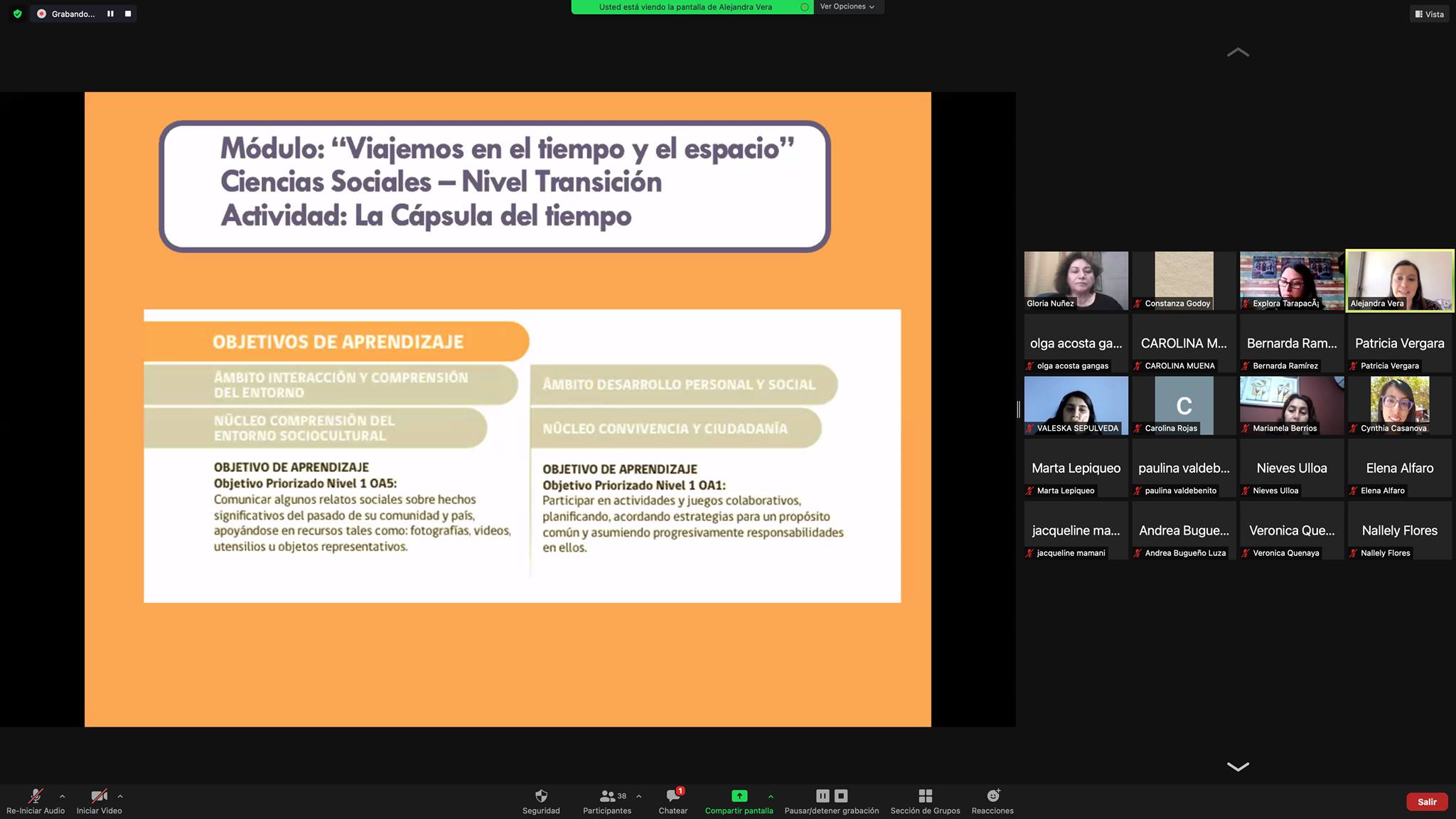  Programa para fortalecer las competencias científicas de profesionales de educación parvularia inicia proceso de capacitación