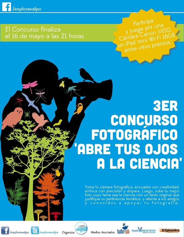 3er Concurso fotográfico “Abre tus ojos a la ciencia” ya tiene obras ganadoras