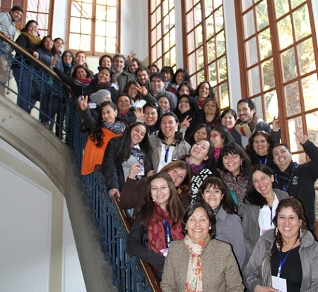 Profesores de la Región de Valparaíso vencieron el frío participando en el Taller Forjadores de Academias Científicas