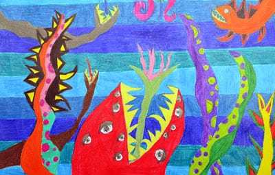 Más de 1600 "Monstruos Marinos" fueron creados para 9º Concurso de Arte Escolar
