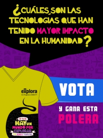 Participa en Concurso Online eligiendo tres tecnologías que cambiaron el mundo