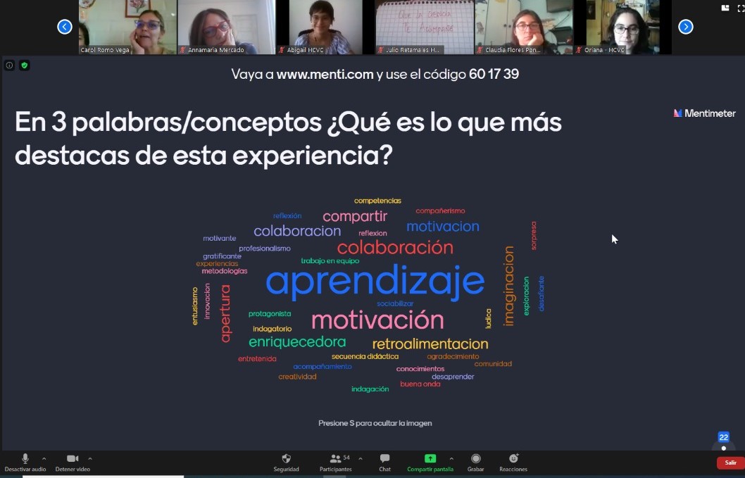 Educadoras/es se capacitan para fortalecer competencias ligadas a las ciencias en las primeras edades