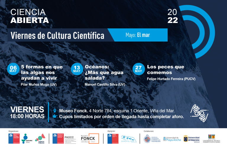 ¡Un retorno presencial esperado! En mayo vuelven los Viernes de Cultura Científica en el Museo Fonck