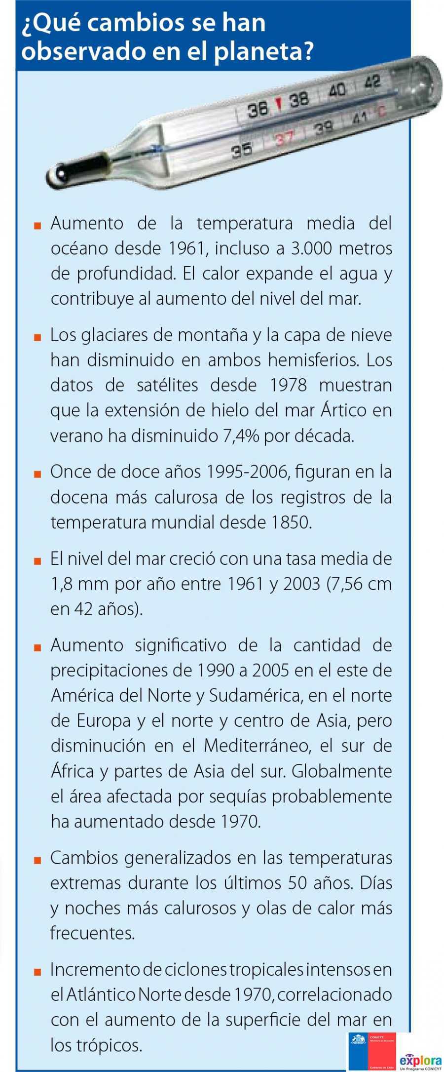 Pocos grados, enormes impactos
