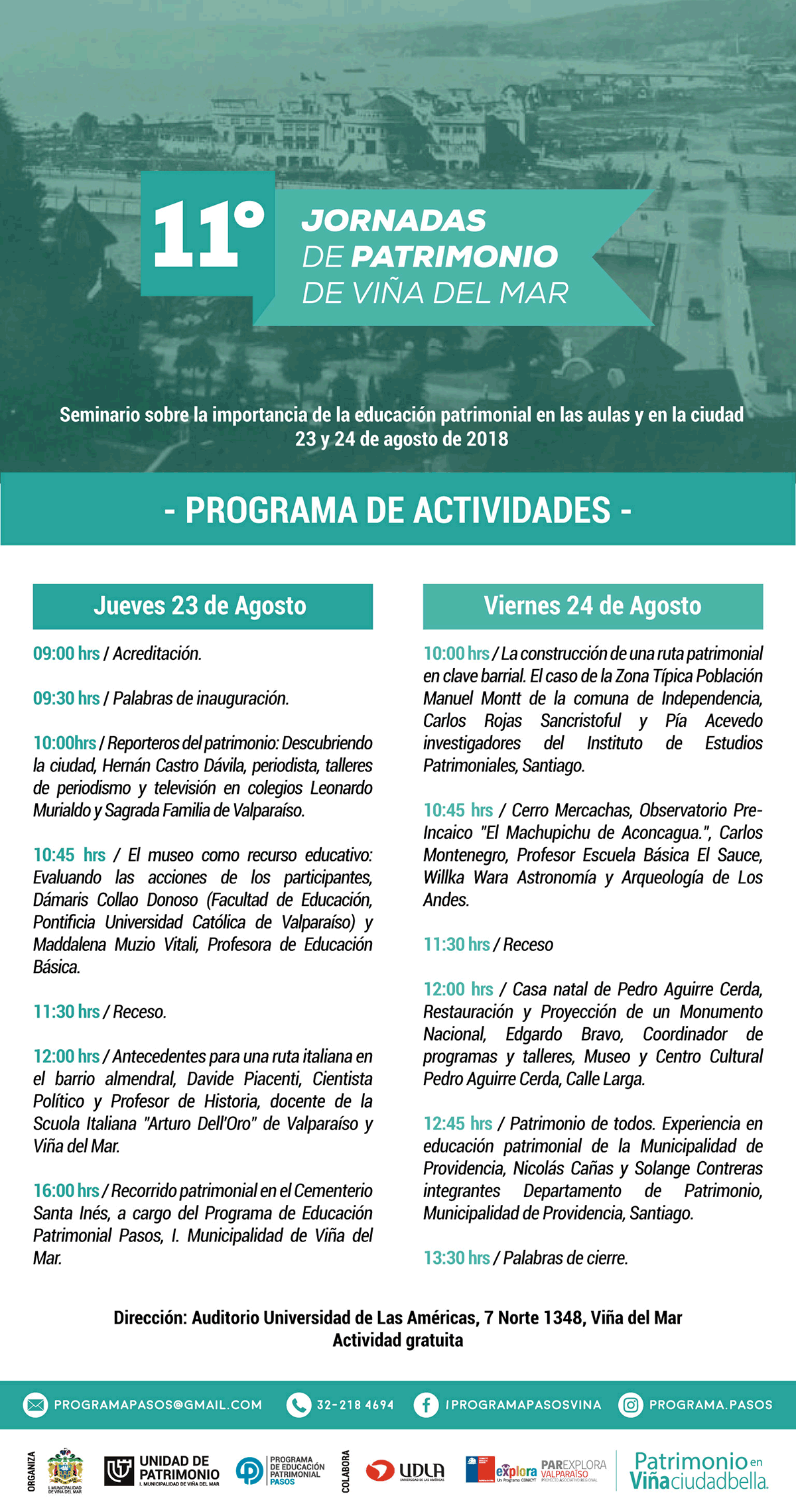Programa EducacionPatrimonial 2018