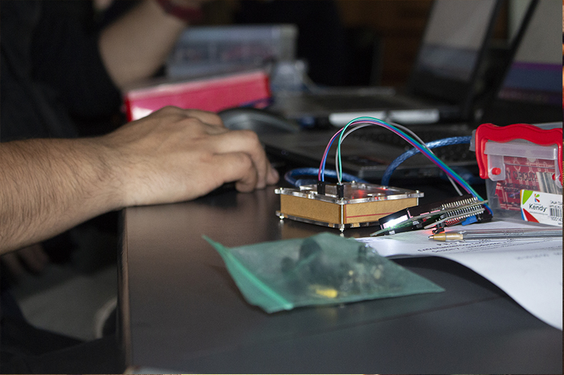 Sensor desarrollado en tecnocientífic@s del Mañana 2018